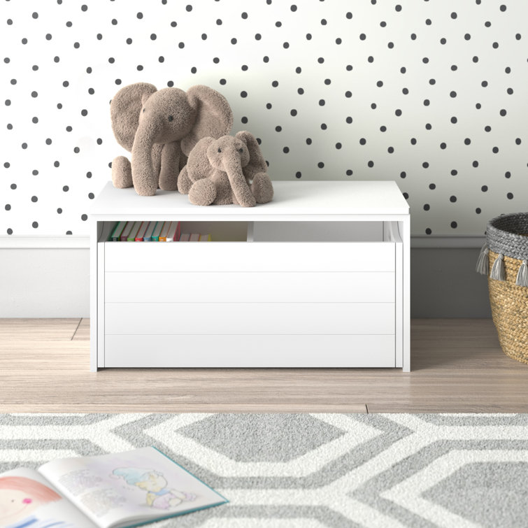 Mack + Milo Sallie Kid's Toy Storage Bench & Reviews Wayfair.co.uk